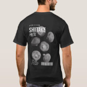 マッシュルーム収集 Tシャツ (裏面)