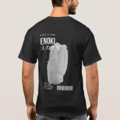 マッシュルーム収集 Tシャツ (裏面)