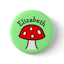 マッシュルーム名（赤）ボタン