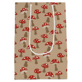 マッシュルーム抱き枕 ミディアムペーパーバッグ (裏面)