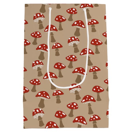 マッシュルーム抱き枕 ミディアムペーパーバッグ (裏面)