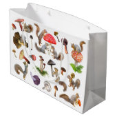 マッシュルーム抱き枕 ラージペーパーバッグ (裏面アングル)