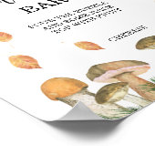 マッシュルーム秋モン長バー ポスター (角)