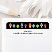 マッシュルーム空白のラベル ラベル (インサイチュ)