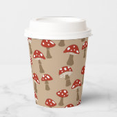 マッシュルーム紙カップ 紙コップ (正面)