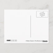 マッシュルーム葉書の下のネズミ ポストカード (裏面)