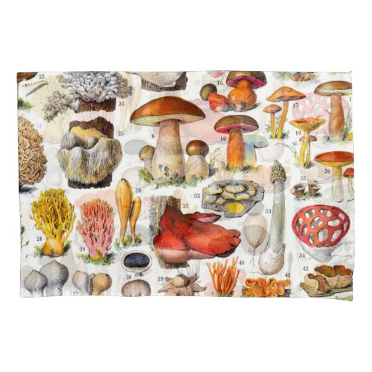 マッシュルーム2 枕カバー (正面)