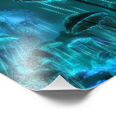 マッシュルーム・クラゲ フォトプリント            (角)