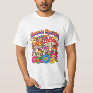 マッシュルーム コズミック エナジー Tシャツ
