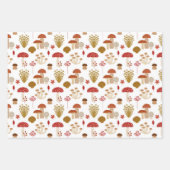 マッシュルーム&トートゥールズ ラッピングペーパーシート (正面2)