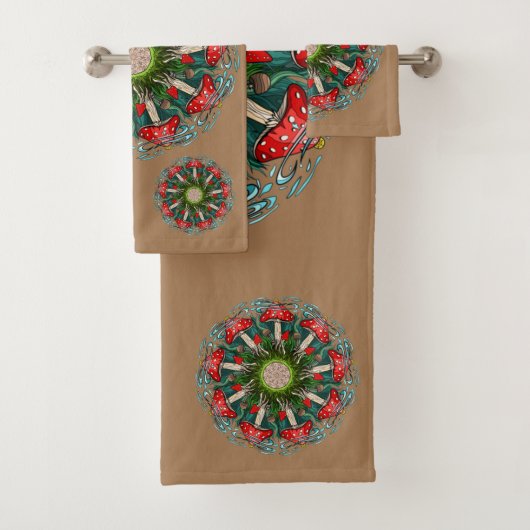 マッシュルーム™バスタオルセット バスタオルセット (インサイチュ)