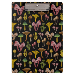 マッシュルーム、地衣類カラフル菌 クリップボード