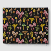 マッシュルーム、地衣類カラフル菌 ゲストブック (裏面)