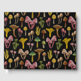 マッシュルーム、地衣類カラフル菌 ゲストブック