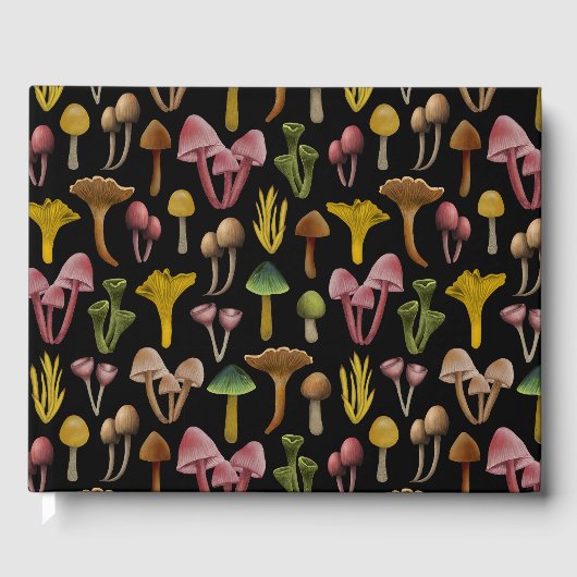 マッシュルーム、地衣類カラフル菌 ゲストブック (正面)