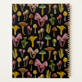 マッシュルーム、地衣類カラフル菌 プランナー手帳 (裏面)