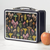 マッシュルーム、地衣類カラフル菌 メタルランチボックス (インサイチュ)