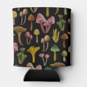 マッシュルーム、地衣類カラフル菌 缶クーラー (裏面)