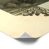 マッシロンオハイオ1899アンティークパノラママップ ポスター (角)