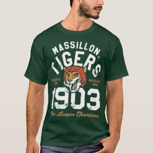 マッシロンタイガース - オハイオ州 Tシャツ (正面)