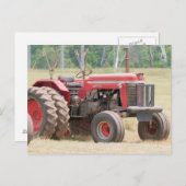 マッシーすごいフェルグソン90晴れた日に座る ポストカード (正面/裏面)