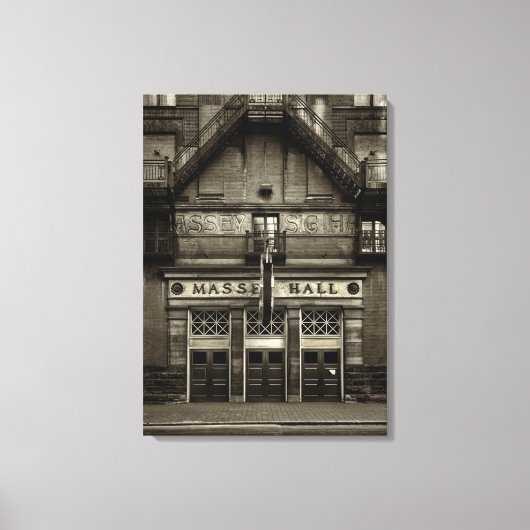 マッシー・ホールNo 1調子版 キャンバスプリント (正面)