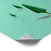 マッジョーレ湖イタリア – スイスの地図 ポスター (角)