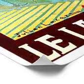 マッジョーレ湖、イタリア、風景、ビュー、山 ポスター (角)