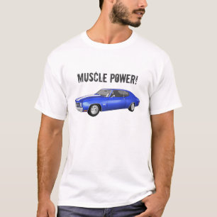 マッスルのパワー:シェベル3Dモデル:Tシャツ Tシャツ