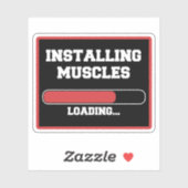 マッスルのロードをインストールする シール (シート)