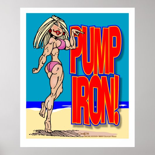 マッスルアップシックなポスター ポスター (正面)