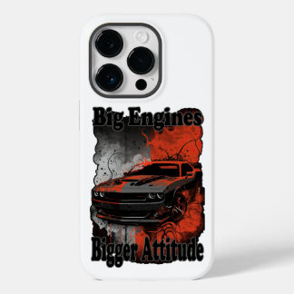 マッスルカーのビッグエンジンの大きな姿勢 Case-Mate iPhone 14 PROケース