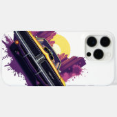マッスルカーの街のスカイライン スマホケース Case-Mate iPhoneケース (裏面 (横))