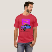 マッスルカーは環境に悪いけど僕には最高だぜ友よ Tシャツ (正面フル)