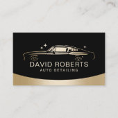 マッスルカーウォッシュの自動ディテ車のィング 名刺 (正面)