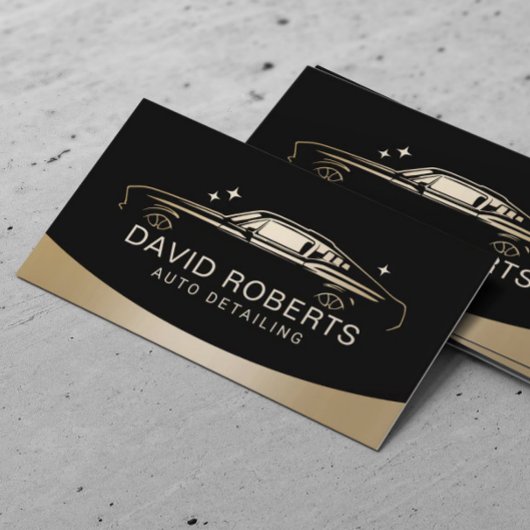 マッスルカーウォッシュの自動ディテ車のィング 名刺