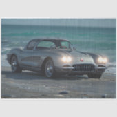 マッスルカーオンザディクページビーチ紙 薄葉紙 (正面)