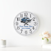 マッスルカーガレージ大時計カスタマイズ~ ラージ壁時計 (ホーム)