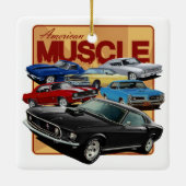 マッスルカーグループ セラミックオーナメント (裏面)