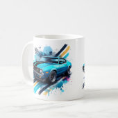 マッスルカーマグ コーヒーマグカップ (正面左)