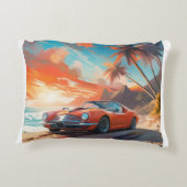 マッスルカーラバーピロー アクセントクッション (裏面)