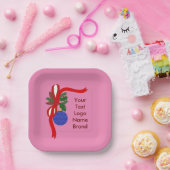 マッスルカー設計紙プレート ペーパープレート (パーティー)