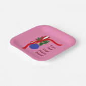 マッスルカー設計紙プレート ペーパープレート (傾斜あり)