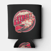 マッスルカー通りレーシングクラブ 缶クーラー (裏面)