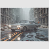 マッスルカー黙示録後の都市景観のデカップージ 薄葉紙 (正面)