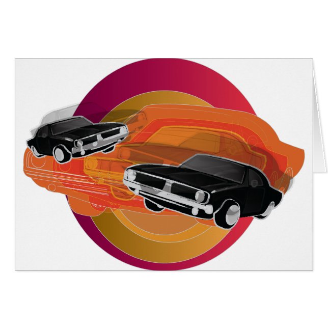 マッスルカー (正面横)