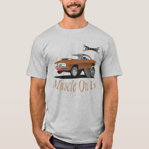 マッスルカー シボレーシェベル 454 パーソナライズド Tシャツ