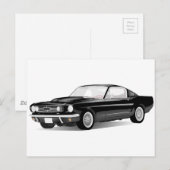 マッスルカー ポストカード (正面/裏面)