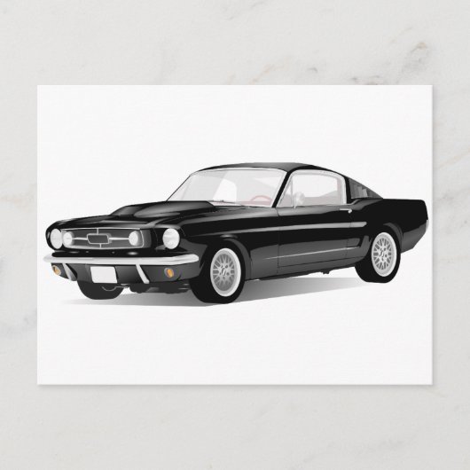 マッスルカー ポストカード (正面)