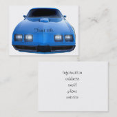 マッスルカー 名刺 (正面/裏面)